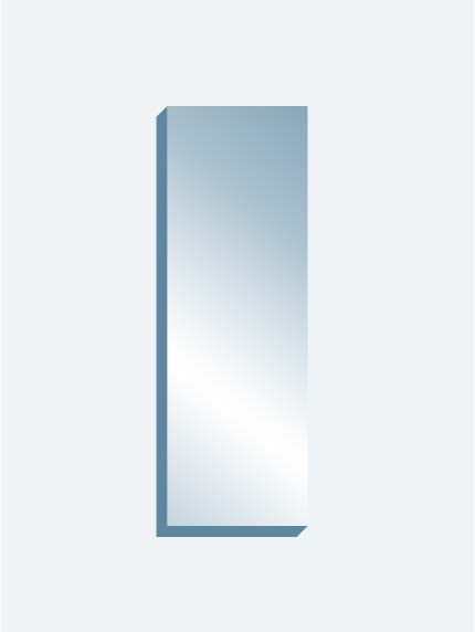 Wall Mount Mirror 24" x 72" x 1.25" thick
