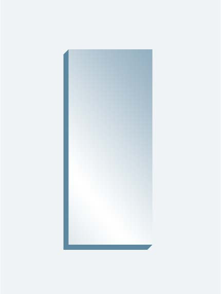 Wall Mount Mirror 36" x 84" x 1.25" thick