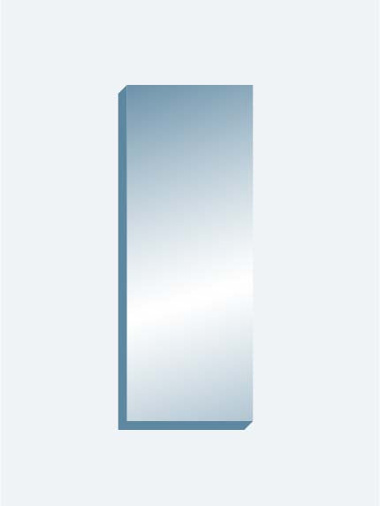 Wall Mount Mirror 36" x 96" x 1.25" thick