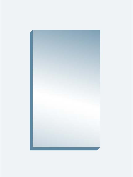 Optical Grade Mirror 48" x 84" x 1-7/16" thick