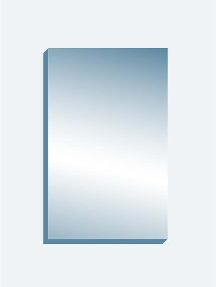 Optical Grade Mirror 60" x 96" x 1-7/16" thick