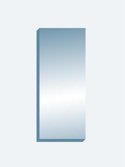 Wall Mount Mirror 60" x 144" x 1.25" thick