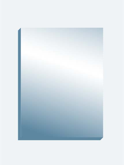 Optical Grade Mirror 72" x 96" x 1-7/16" thick