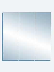 48 x 48 Tri-fold - 16" x 48" x 0.75" — 3 Panels